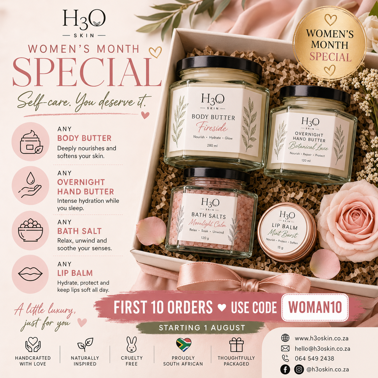 Women’s Month Self-Care Hamper
