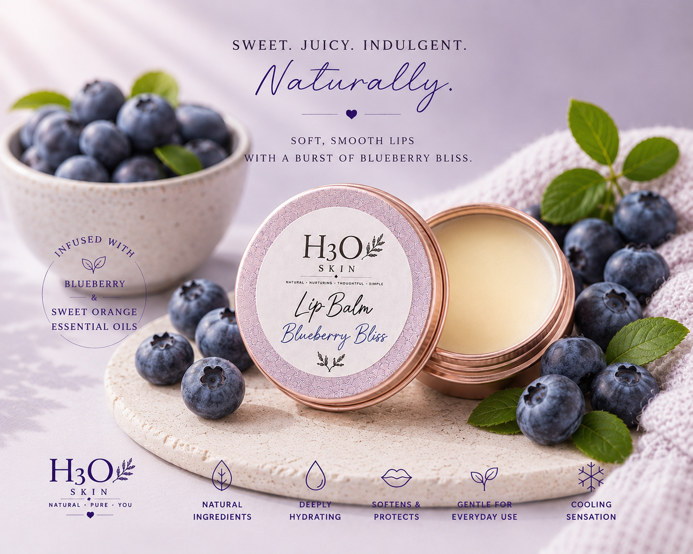 Blueberry Bliss Lip Balm