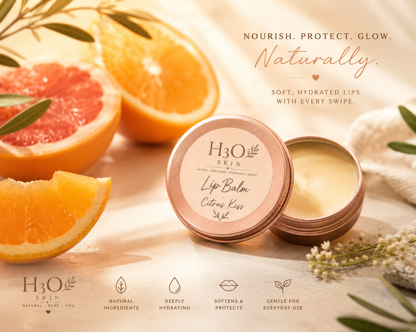 Citrus Kiss Lip Balm 15g