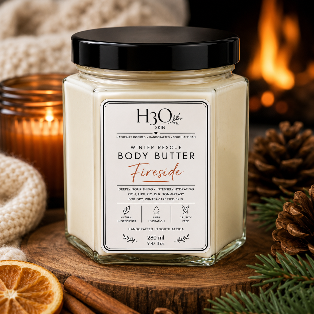 Winter Rescue Body Butter – Fireside 280ml