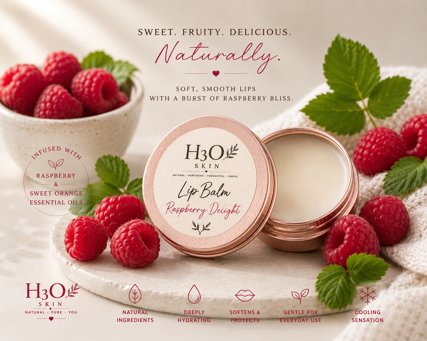 Raspberry Delight Lip Balm