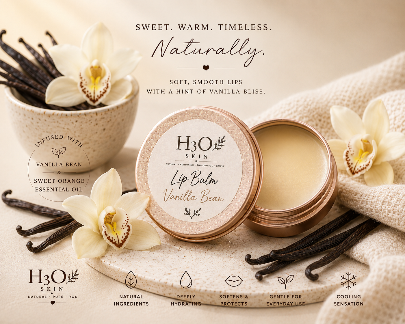 Vanilla Bean Lip Balm